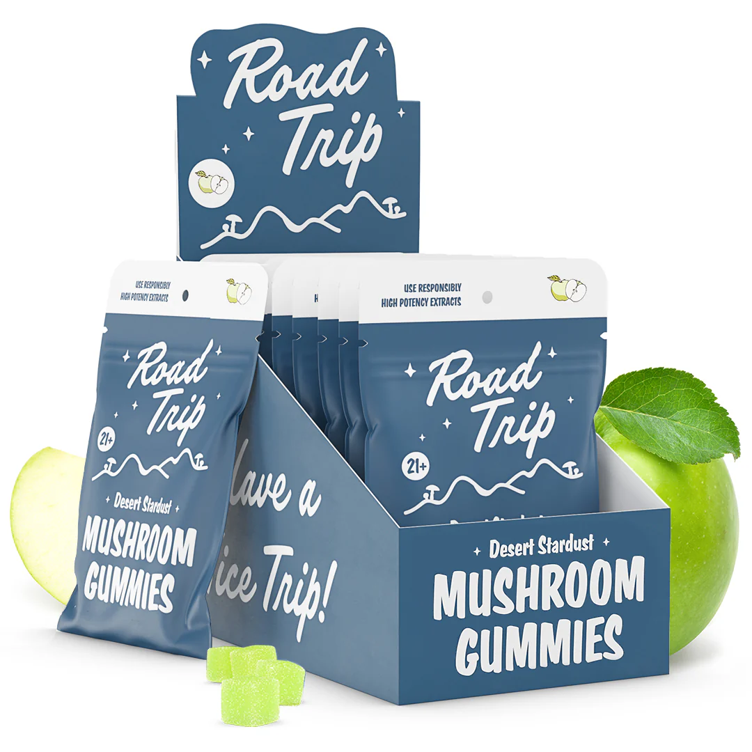 Desert Stardust Mushroom Gummies - Green Apple - Image 2