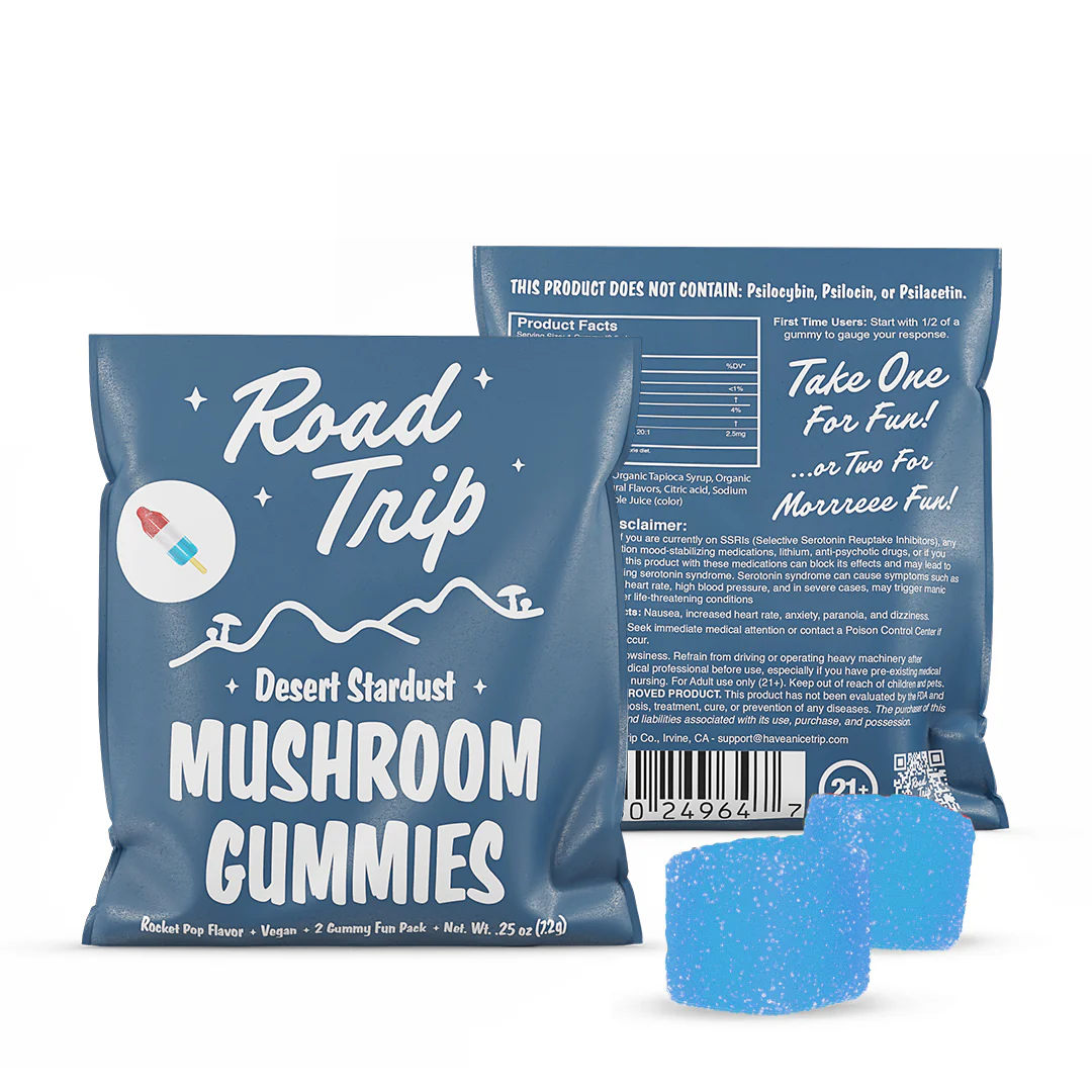 Desert Stardust Mushroom Gummies - Rocket Pop - Image 2