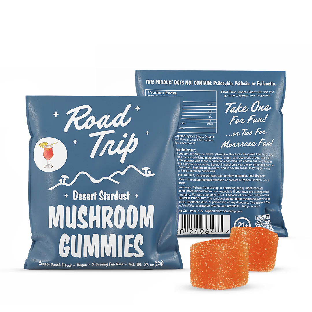 Desert Stardust Mushroom Gummies - Sunset Punch - Image 2