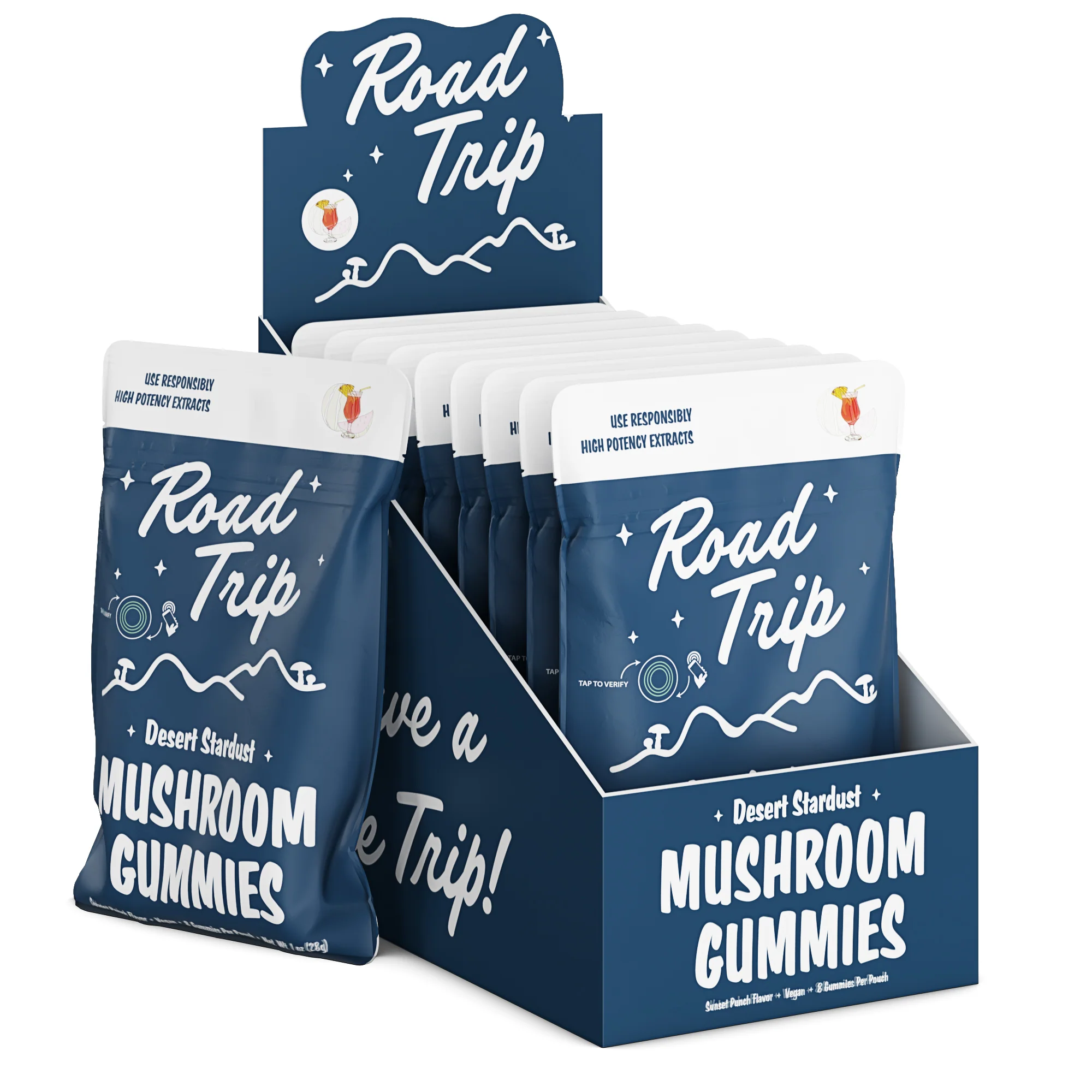 Desert Stardust Mushroom Gummies - Sunset Punch - Image 4