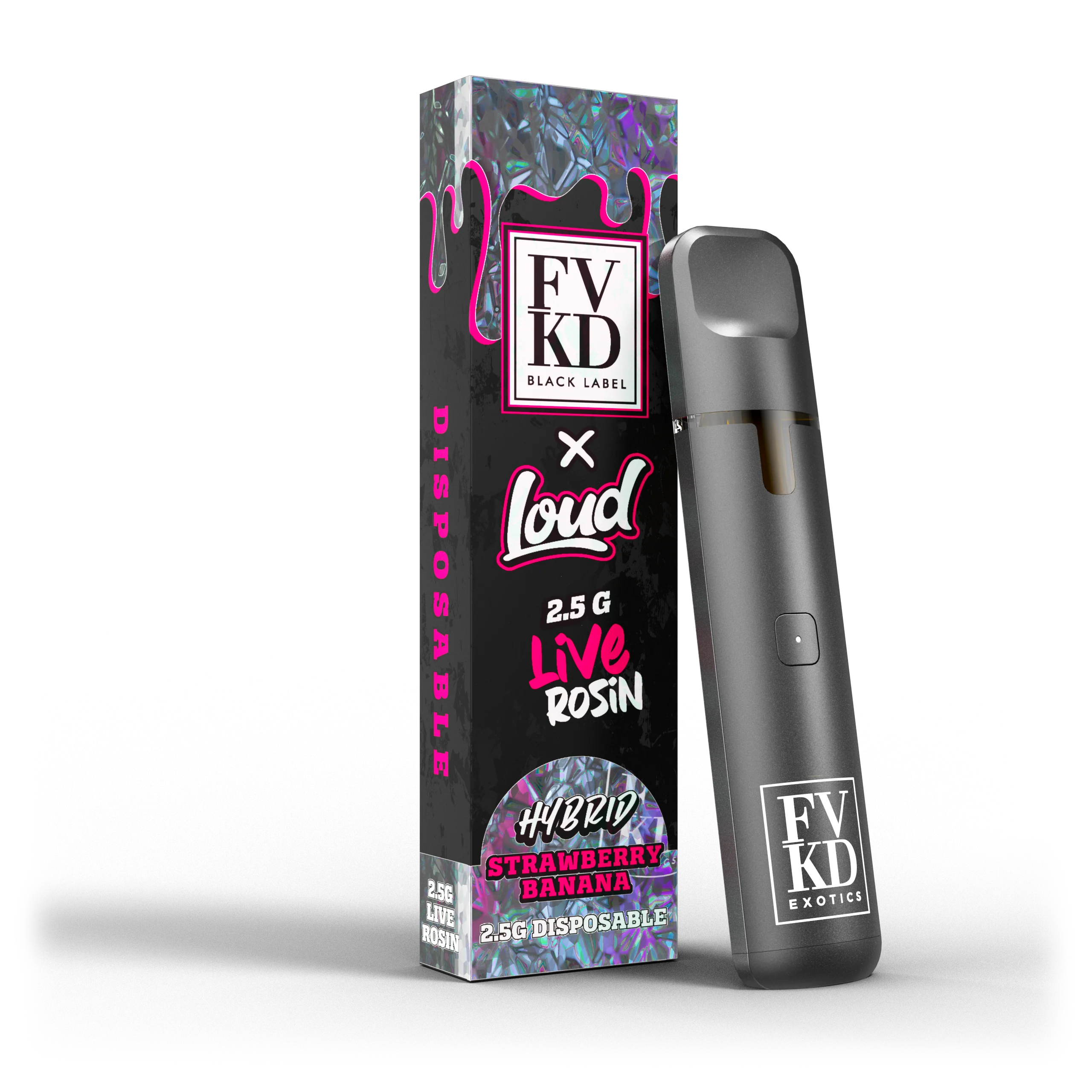 FVKD x LOUD Cold Pressed Live Rosin Disposable 2.5G - Image 6