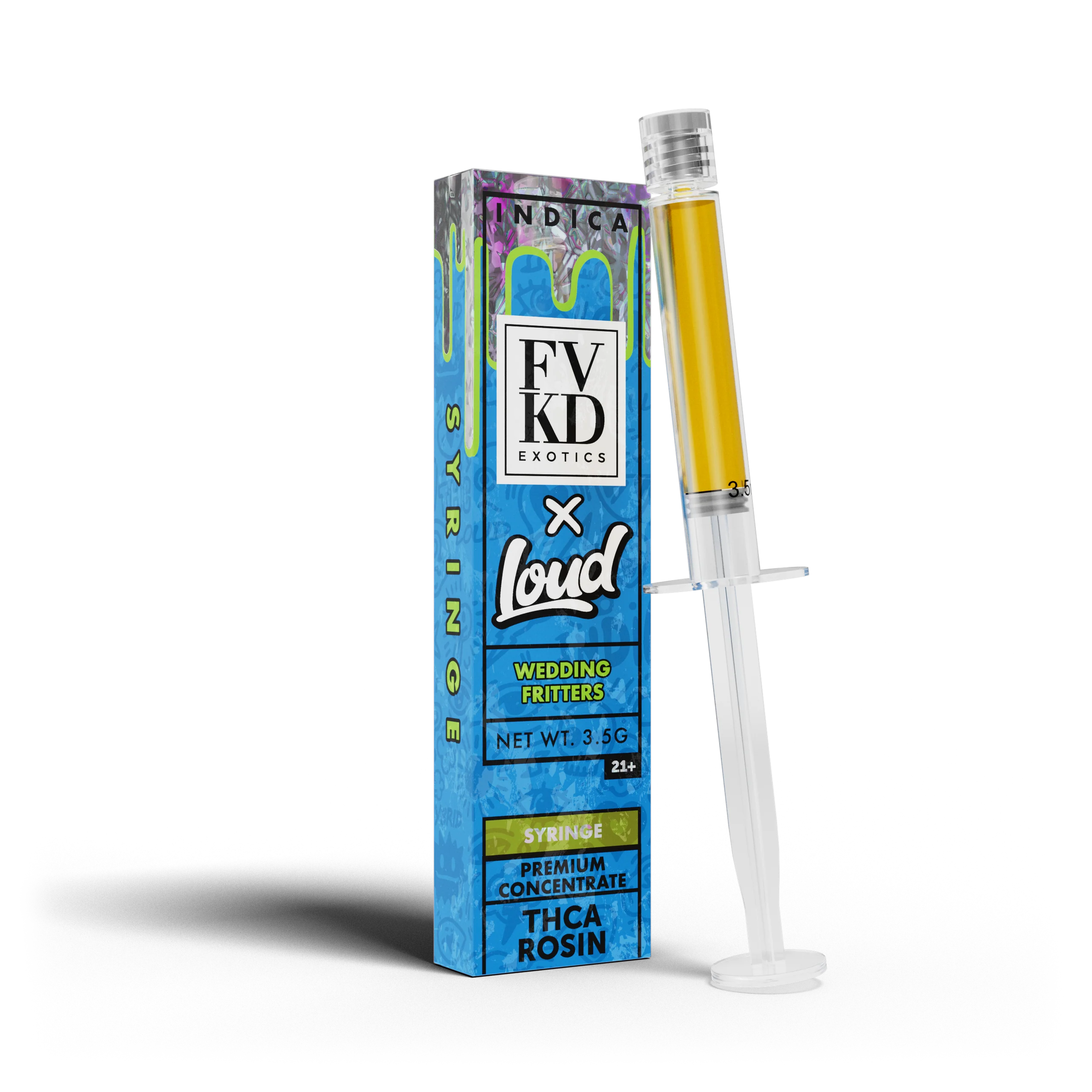 FVKD X LOUD THC-A Rosin Syringe 3.5g - Image 13