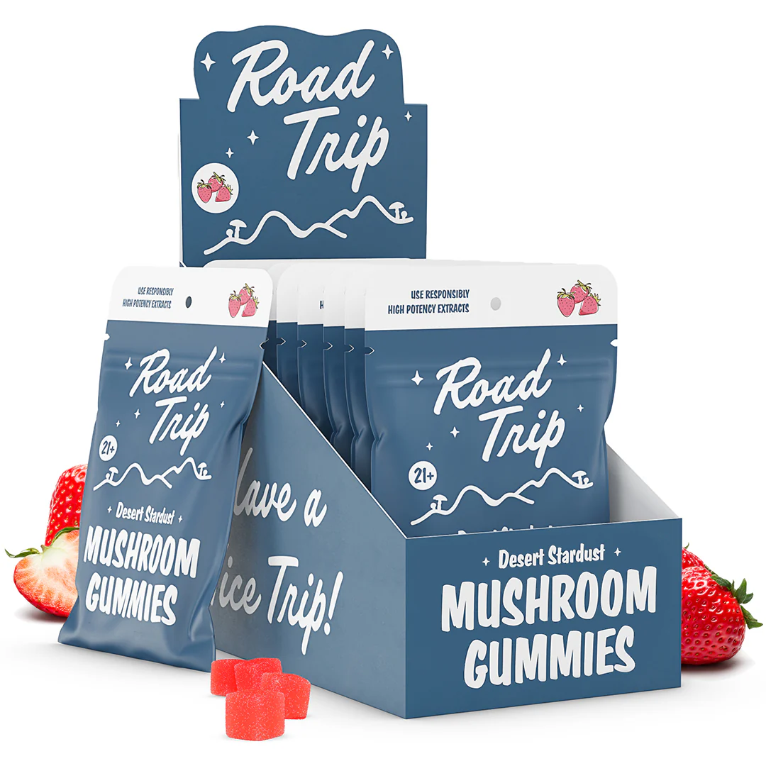 Desert Stardust Mushroom Gummies - Strawberry - Image 2